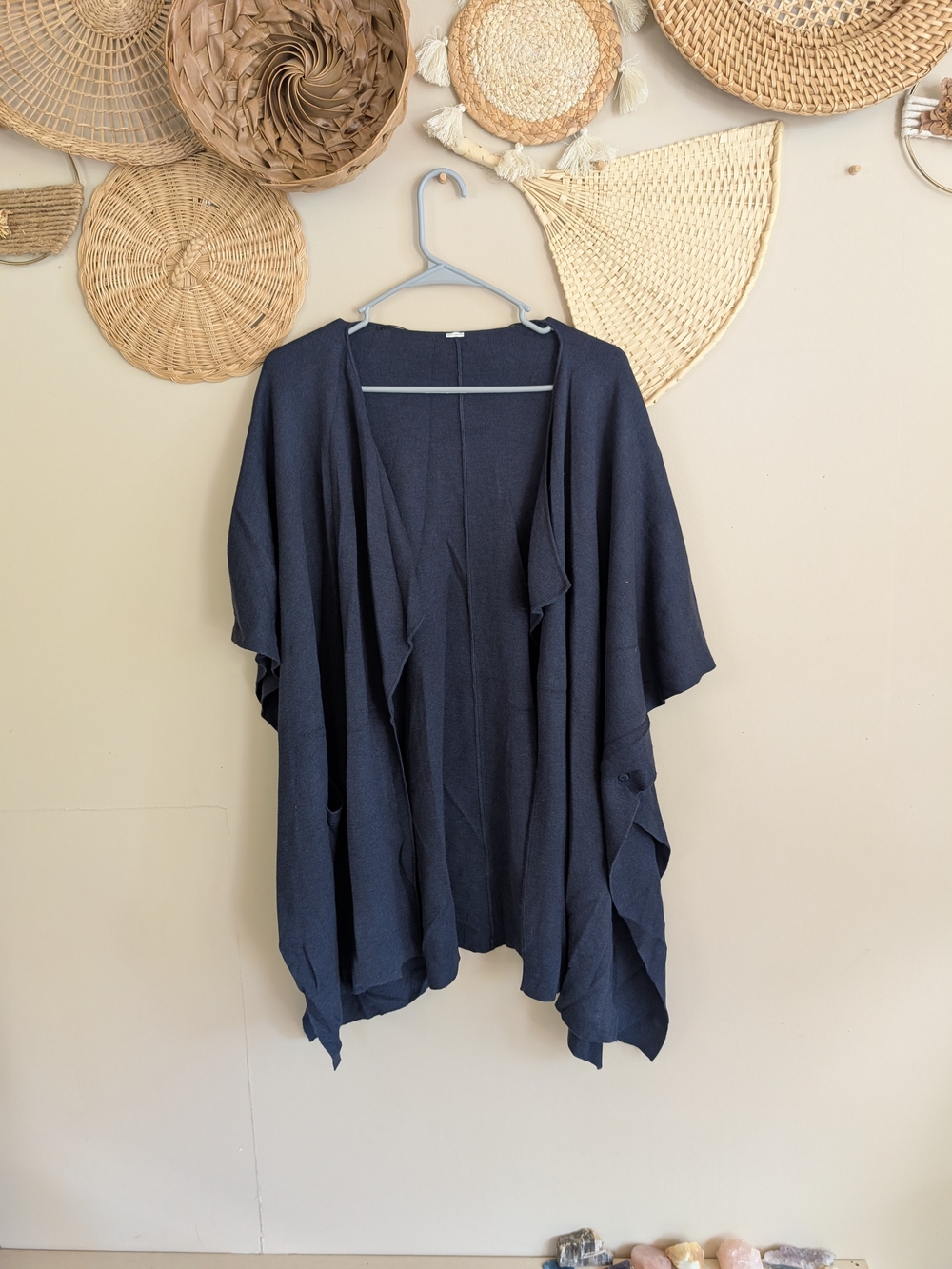 Lululemon Flowy Short Sleeve Draped Open Front Wrap Cardigan